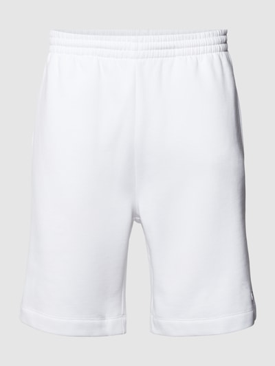 Lacoste Regular Fit Shorts mit elastischem Bund Weiss 2