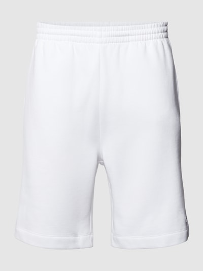 Lacoste Regular fit korte broek met elastische band Wit - 2