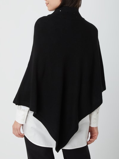 s.Oliver RED LABEL Poncho van wolmix  Zwart - 5