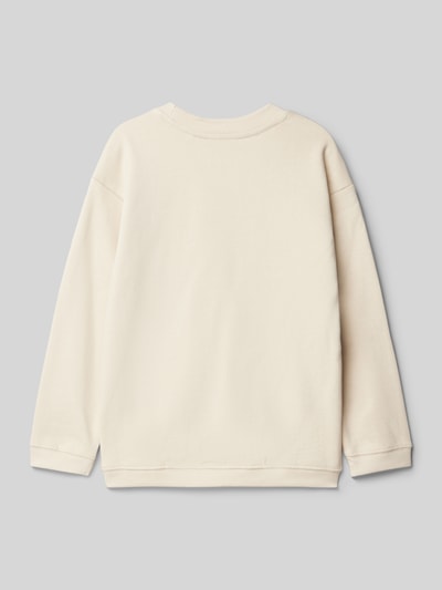 Blue Seven Sweatshirt mit Rundhalsausschnitt Beige 3