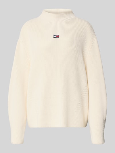 Tommy Jeans Relaxed fit gebreide pulllover van puur katoen Offwhite - 2