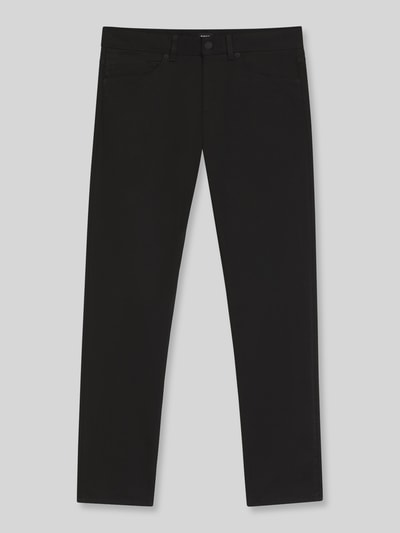BOSS Slim Fit Hose aus Viskose-Mix im 5-Pocket-Design Modell 'P-DELAWARE5' BLACK 2