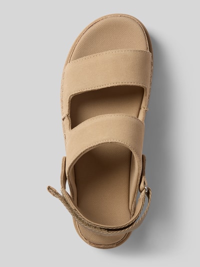 UGG Sandalette aus Leder Modell 'GOLDENSTAR GLIDE' Sand 3