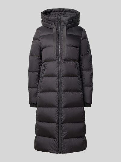 Marc O'Polo Regular Fit Daunenmantel mit Kapuze Graphit 2