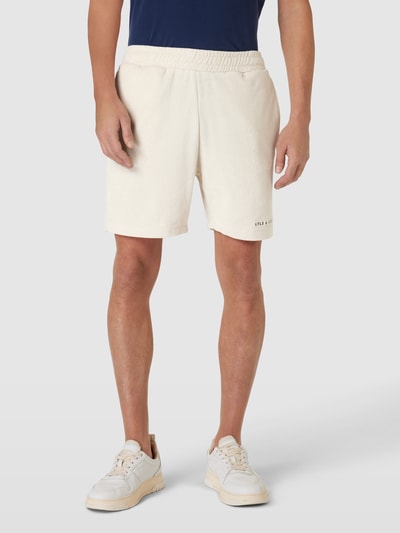 Lyle & Scott Shorts mit elastischem Bund Sand 4