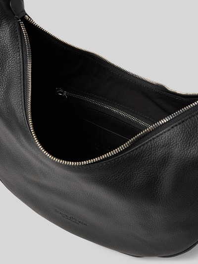 Marc O'Polo Tas van fijn generfd runderleer Zwart - 5