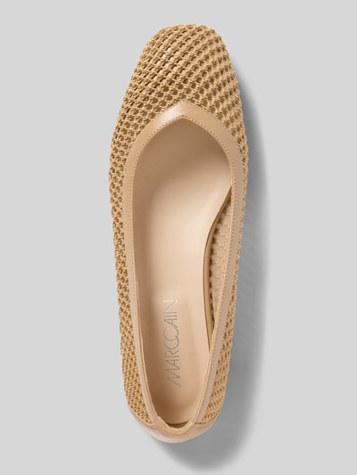 Marc Cain Bags & Shoes Ballerinas in Flecht-Optik Beige 3