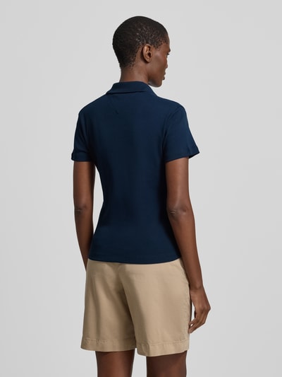 Tommy Hilfiger Slim Fit Poloshirt aus reiner Baumwolle Marine 5