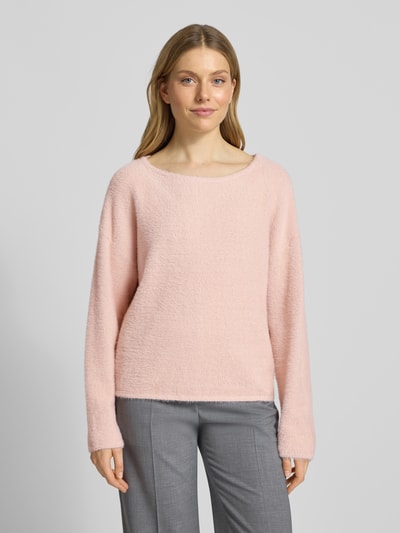 s.Oliver BLACK LABEL Regular Fit Pullover mit Viskose-Anteil Rose 4
