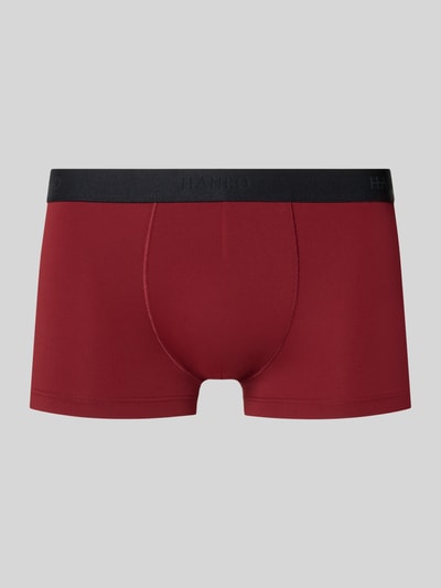 Hanro Trunks mit elastischem Logo-Bund Bordeaux 1