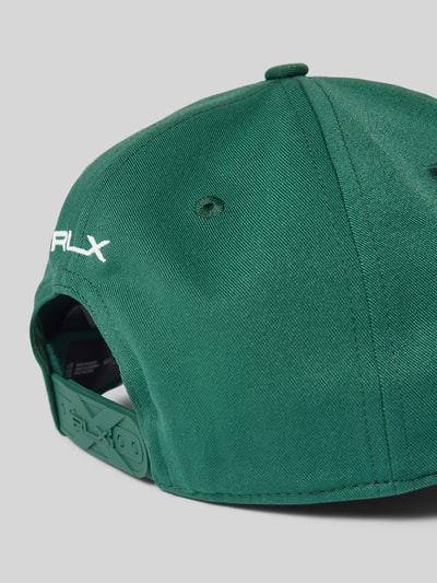 Polo Ralph Lauren Basecap mit Motiv-Stitching Modell 'BEAR' Gruen 3