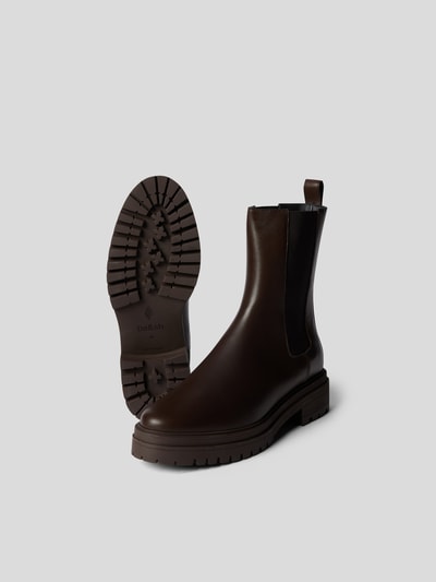 Ba sh Unifarbene Chelsea Boots schokobraun online kaufen