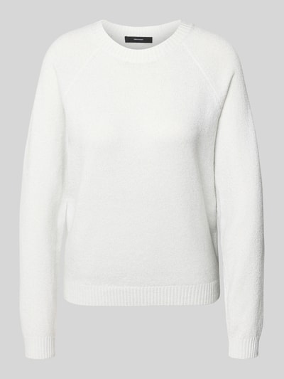 Vero Moda Regular fit gebreide pullover met ronde hals, model 'DOFFYSHINE' Zilver - 2
