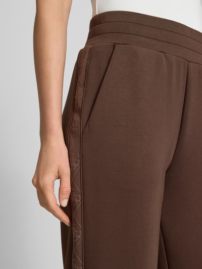 Guess Sweatpants met elastische band, model 'VICTOIRE' Chocoladebruin - 3