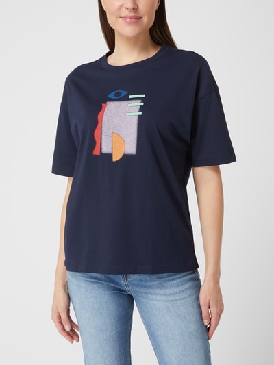 Esprit T-Shirt mit Print  Marineblau 4