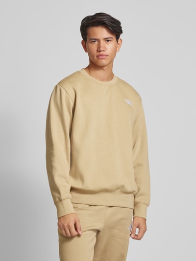 The North Face Sweatshirt mit Label-Print Khaki 4