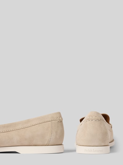 Polo Ralph Lauren Loafers mit Logo-Detail Modell 'MERTON VENETIAN' Beige 2