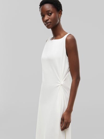 Tommy Hilfiger Körpernahes Freizeitkleid aus reiner Baumwolle Ecru 1