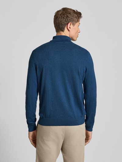 Lerros Coltrui met labelstitching Koningsblauw - 5