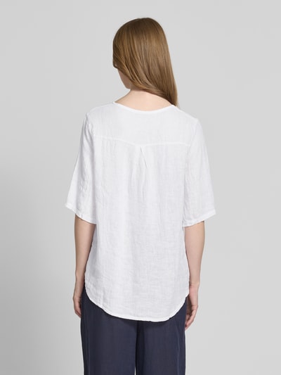 ZABAIONE Bluzka z rękawem o dł. 1/2 Biały 5