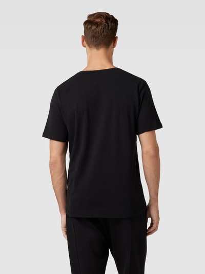 BOSS T-Shirt mit Label-Print Black 5