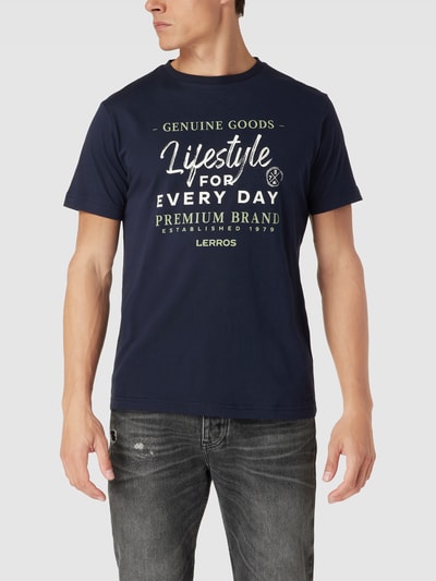 LERROS T-Shirt mit Motiv-Print Marine 4
