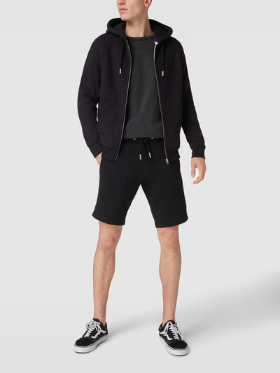 Superdry Sweatjacke mit Logo-Stitching Modell 'VINTAGE LOGO' Schwarz 1