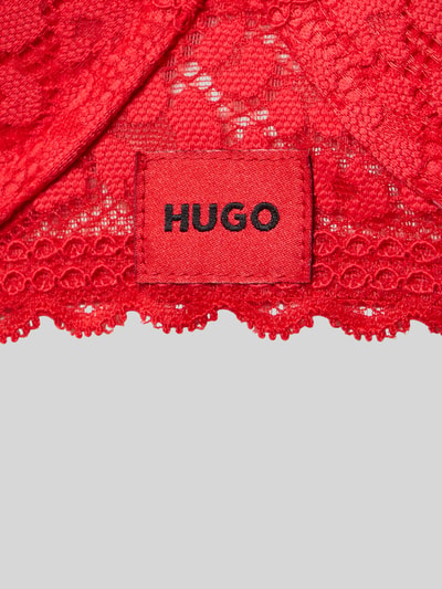 HUGO BH mit Spitzenbesatz Modell 'SAVANA' Rot 2