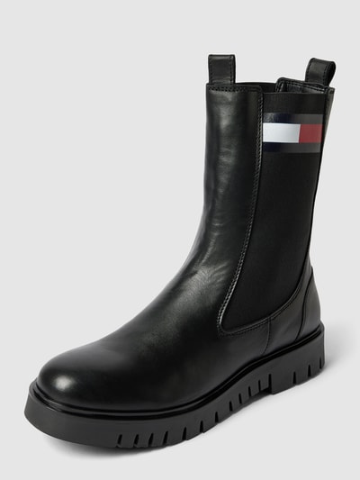 Tommy Jeans Chelsea Boots mit  Label-Detail Black 1