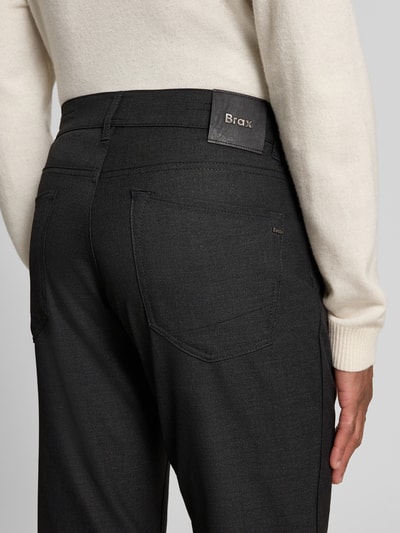 Brax Straight Fit Stoffhose mit 5-Pocket-Design Anthrazit 3