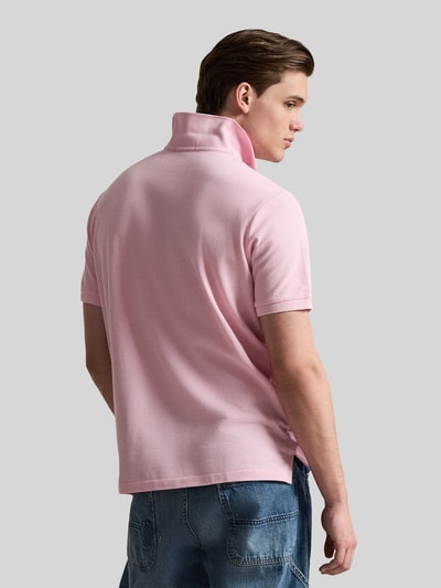 Polo Ralph Lauren Regular Fit Poloshirt aus reiner Baumwolle mit Polo Bear Stitching Rosa 5