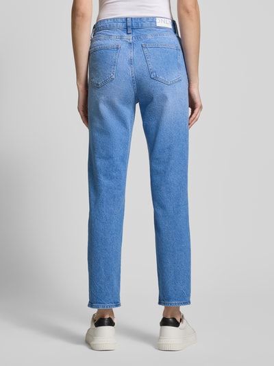 Only Straight Fit Jeans aus Baumwolle mit hoher Taille Modell EMELY' Hellblau 5