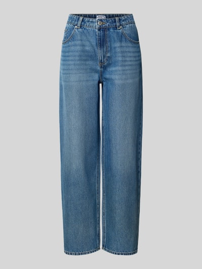 Jake*s Casual Straight Fit Jeans aus reiner Bio-Baumwolle im 5-Pocket-Design Jeansblau 2