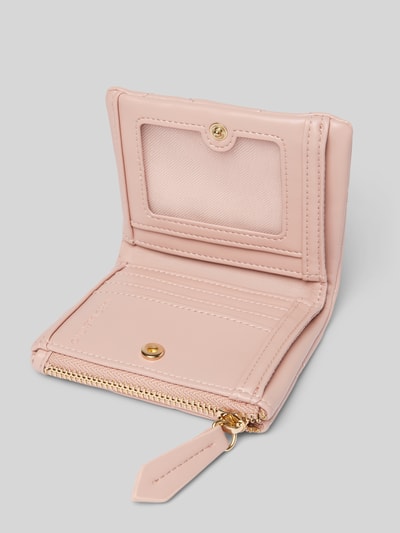 VALENTINO BAGS Portemonnaie mit Label-Applikation Modell 'OCARINA' Rosa 3