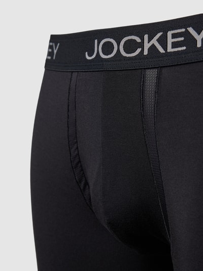 Jockey Trunks in unifarbenem Design Black 2