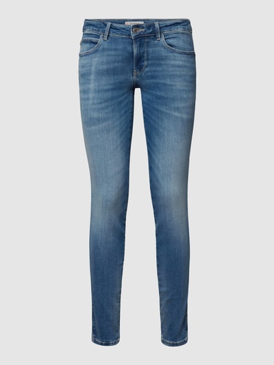 Guess Mid waist jeans met contrastnaden Jeansblauw - 2