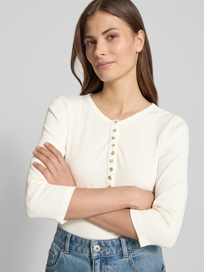 Christian Berg Woman Shirt met 3/4-mouwen Offwhite - 3