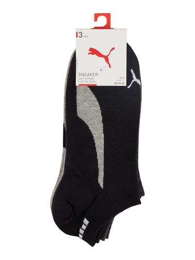 Puma Sneakersocken im 3er-Pack  Black 2