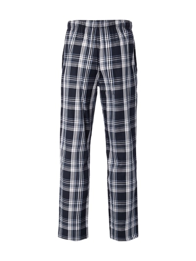 Schiesser Loungehose mit Streifenmuster Dunkelblau 3