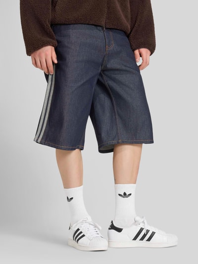 adidas Originals Regular Fit Jeansshorts aus reiner Baumwolle Modell 'FIREBIRD SHRT' Black 4
