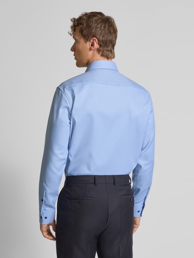 ETERNA Comfort Fit Business-Hemd mit Knopfleiste Bleu 5