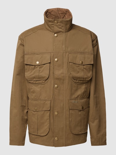 Barbour Jacke mit Stehkragen Modell 'SANDERLI' Sand 2