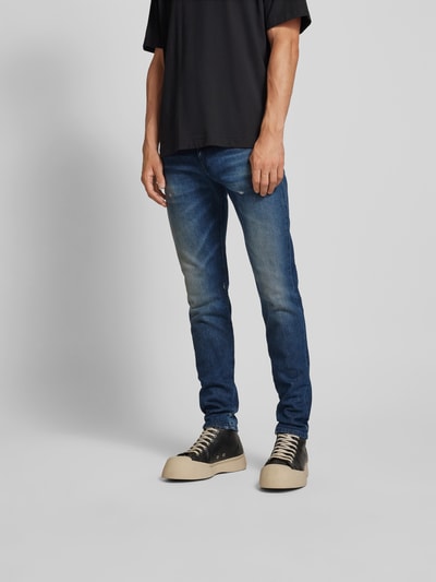 Diesel Slim Fit Jeans im 5-Pocket-Design Marine 4