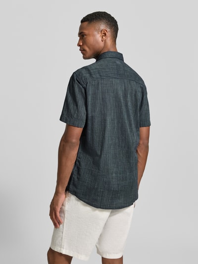 camel active Regular Fit Freizeithemd mit Button-Down-Kragen Marine 5