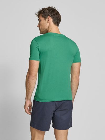 Polo Ralph Lauren T-Shirt mit Label-Stitching Oliv 5