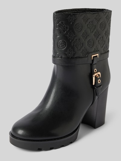 Guess Stiefeletten mit Logo-Prägungen Modell 'NEADLA' Black 1