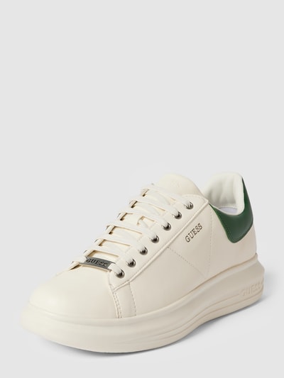 Guess Sneakers met contrastgarnering Wit - 2