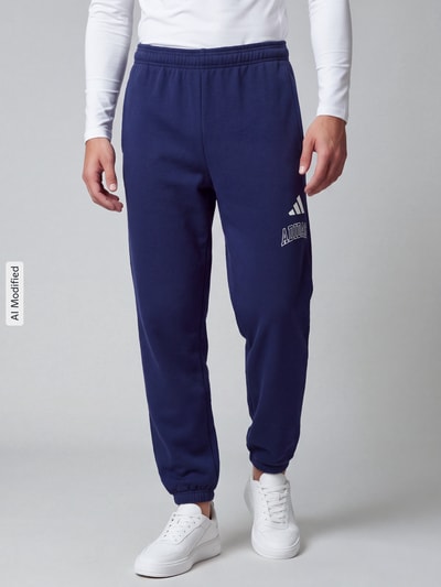 adidas Sportswear Sweathose mit Logo Print Dunkelblau 4