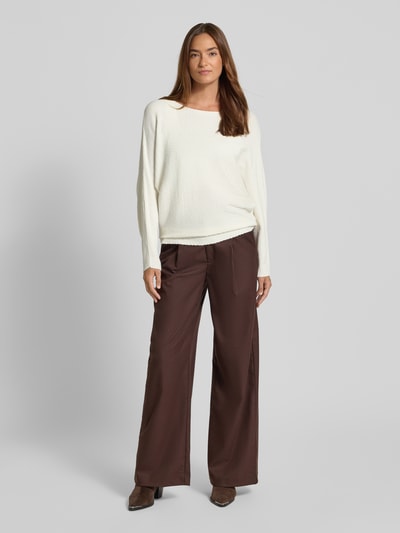 Apricot Longsleeve mit 3/4-Ärmel Offwhite 1