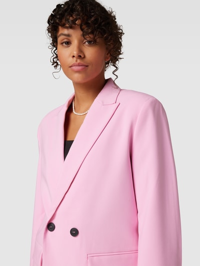 Review Blazer mit Reverskragen Pink 3